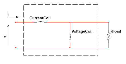 Wattmeter Circuit diagram